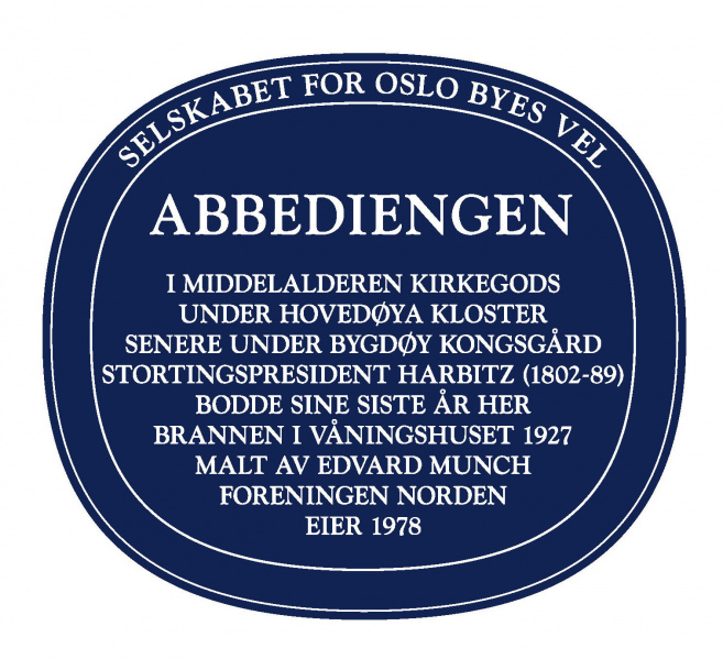 Fil:Abbediengen blått skilt.jpg